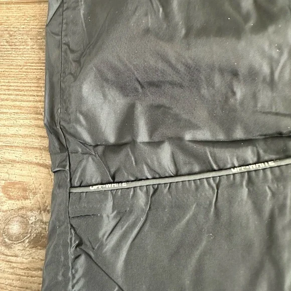 Off-White Black Joggers with Yellow Logo